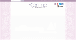 Desktop Screenshot of karmabridal.com
